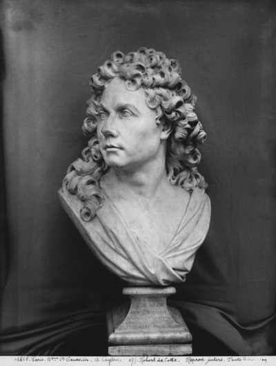 Busto di Robert de Cotte, 1707 da Antoine Coysevox